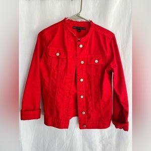 Red J Brand Jean Jacket